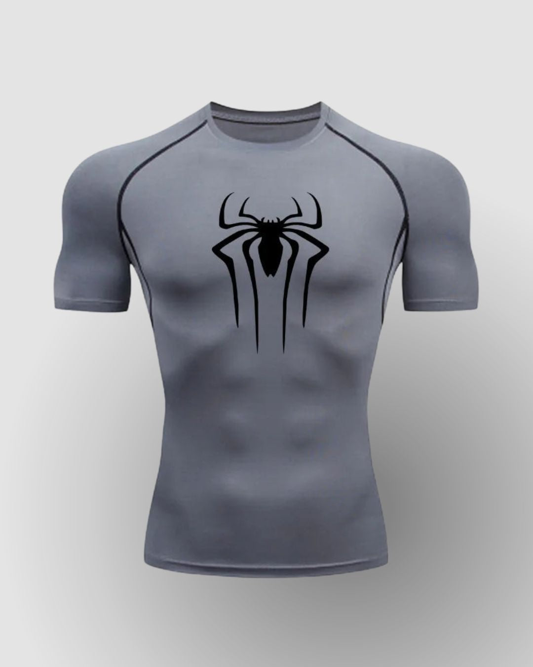 Camiseta Térmica de Compressão Esportiva Masculina Spider ProFIT