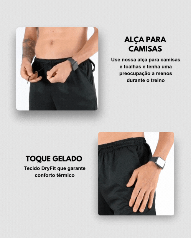 Kit 4 Shorts de Compressão Interna ProFIT FILA [COMPRE 02 LEVE 04]