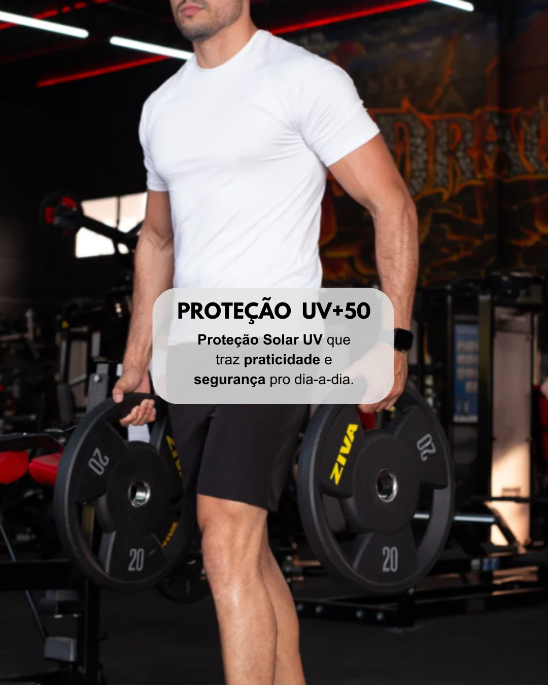 Kit 5 Camiseta de Compressão Esportiva Masculina ProFit [COMPRE 04 LEVE 05]