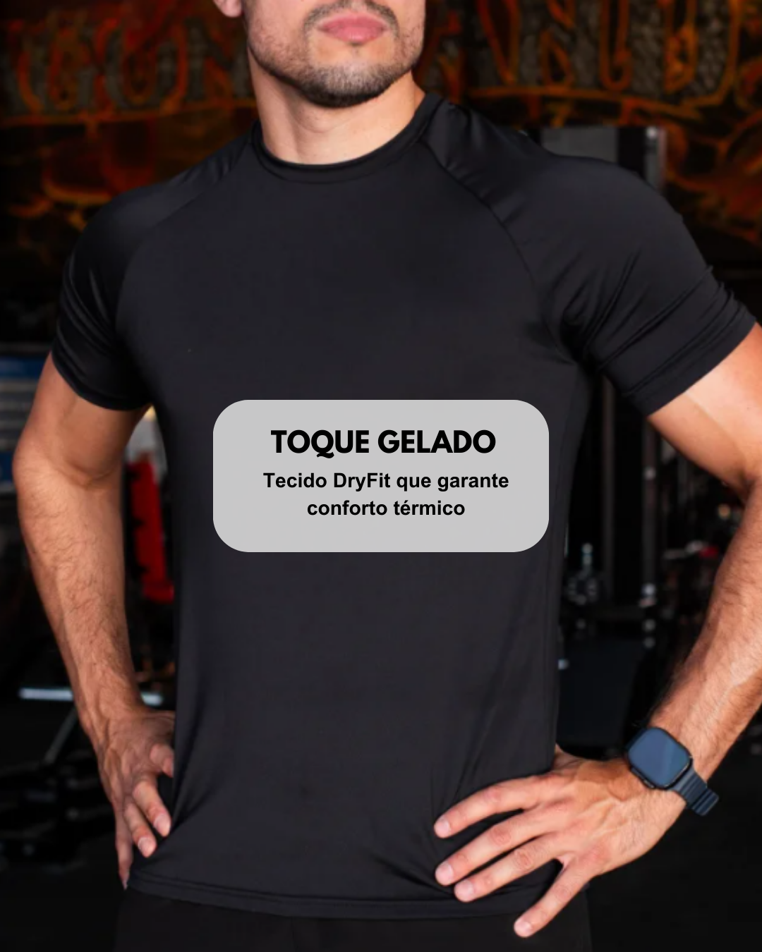 Kit 5 Camiseta de Compressão Esportiva Masculina ProFit [COMPRE 04 LEVE 05]