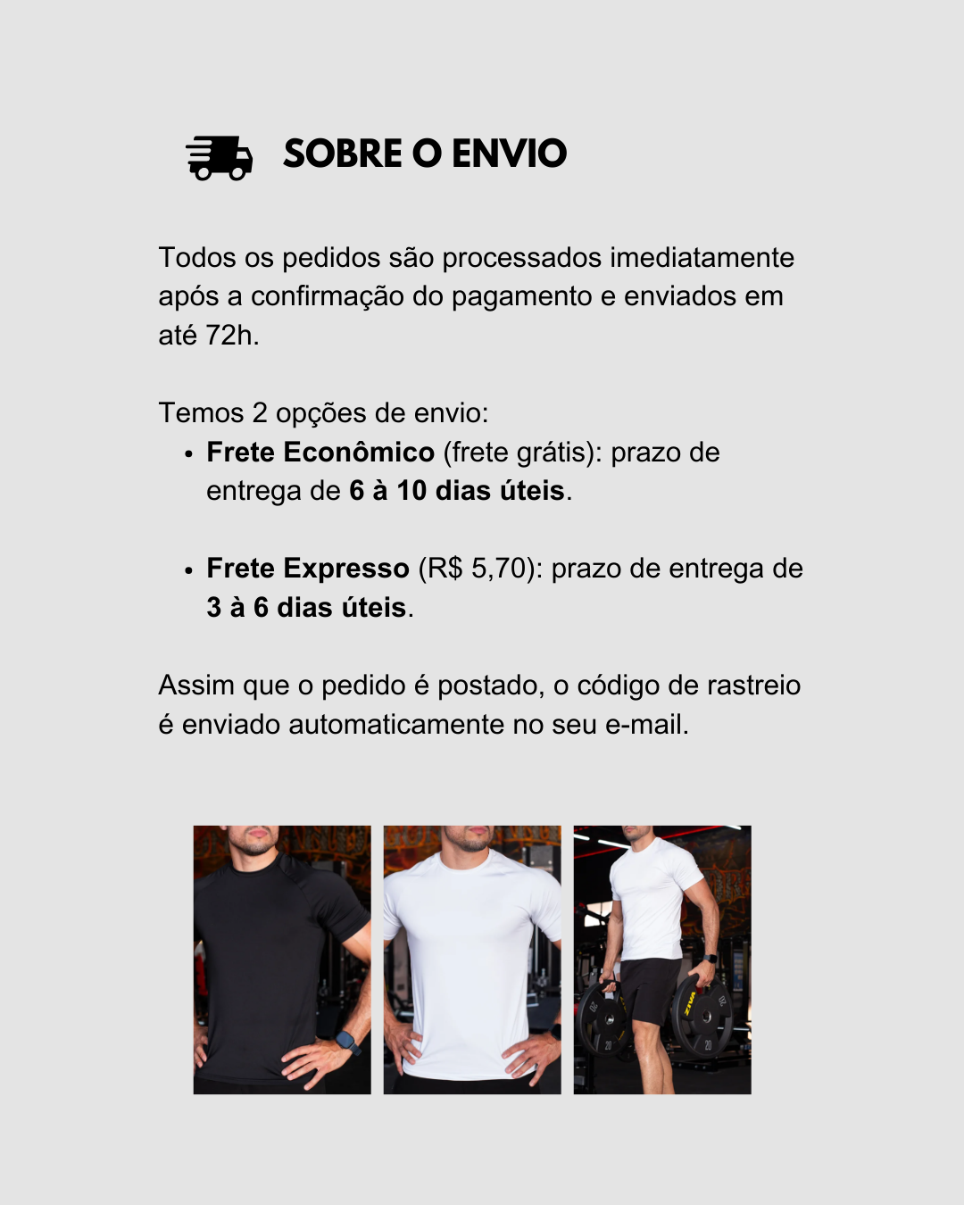 Kit 5 Camiseta de Compressão Esportiva Masculina ProFit [COMPRE 04 LEVE 05]