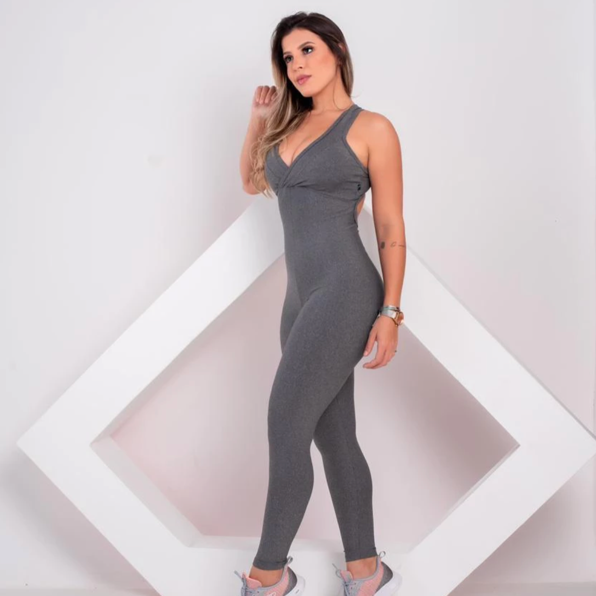Kit 2 Macacão Longo Legging Mob Wife - Suplex Blackout [COMPRE 01 LEVE 02]