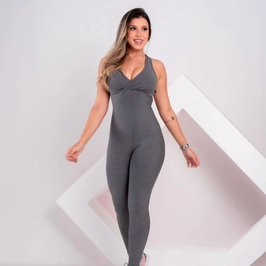 Kit 2 Macacão Longo Legging Mob Wife - Suplex Blackout [COMPRE 01 LEVE 02]