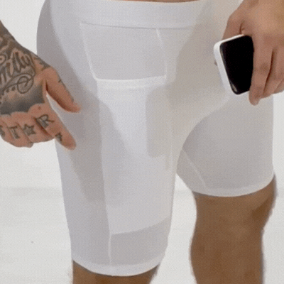 Kit 03 Bermudas Térmicas Masculinas Segunda Pele com Bolso ProFIT [COMPRE 02 LEVE 03]