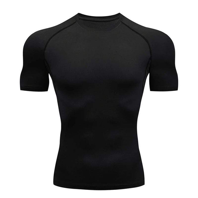 Camiseta de Compressão Esportiva Masculina ProFit