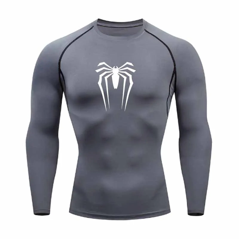 Camiseta de Compressão Manga Longa Esportiva Masculina ProFit