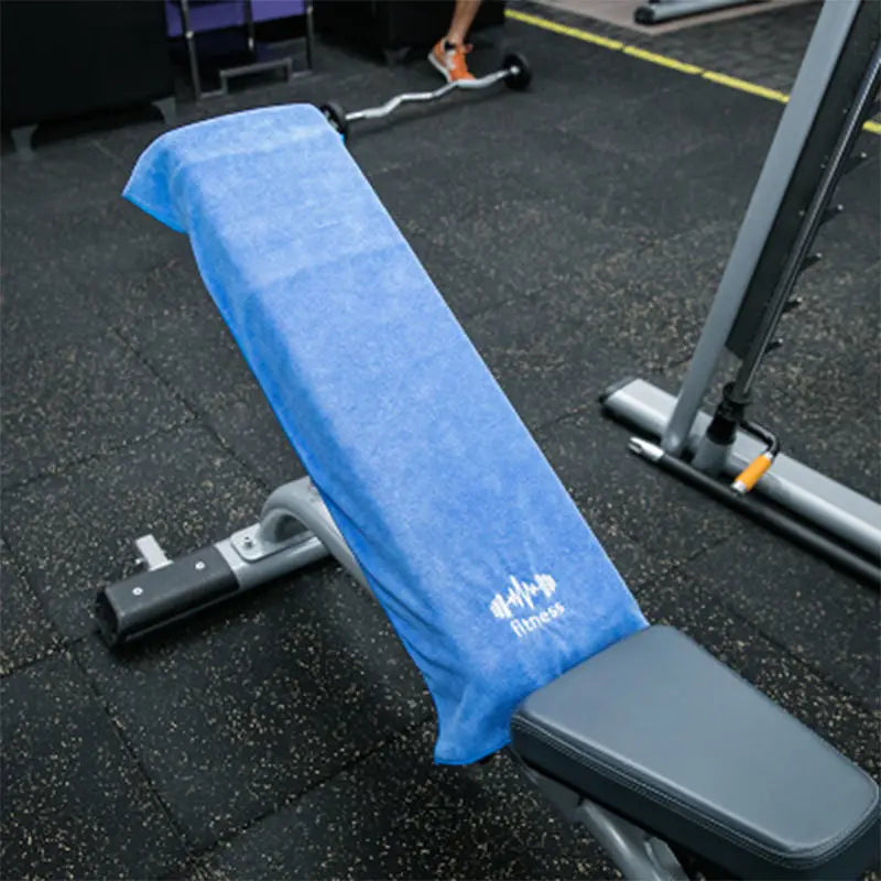 Toalha Esportiva de Microfibra Fitness Absorção e Secagem Rápida