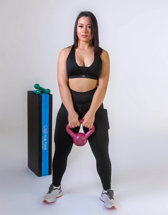 Kit 2 Calças Legging com Bolso e Cós Alto – Suplex Blackout [COMPRE 01 LEVE 02]