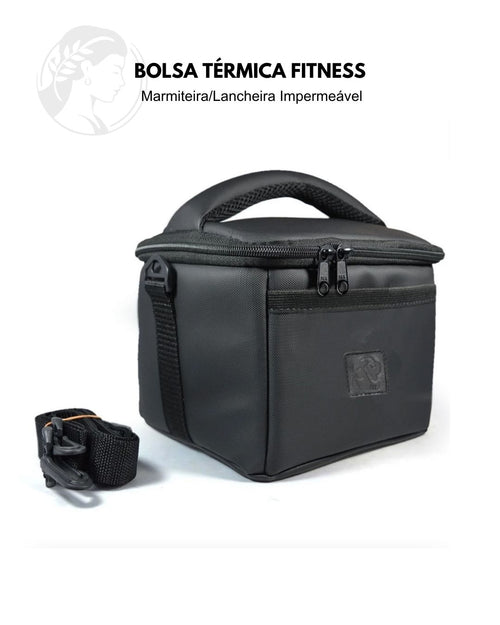 Bolsa Térmica Fitness 100% Impermeável Lancheira Marmiteira