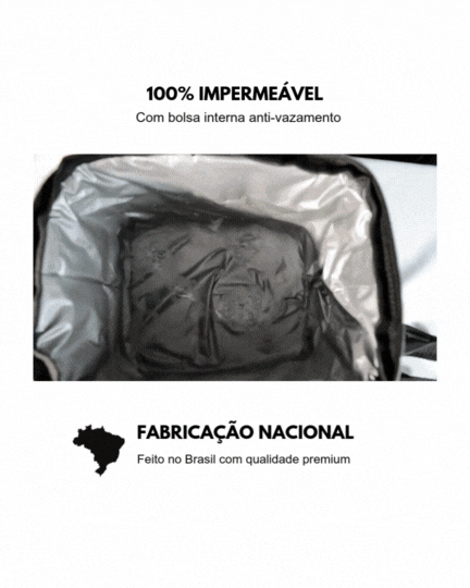 Bolsa Térmica Fitness 100% Impermeável Lancheira Marmiteira