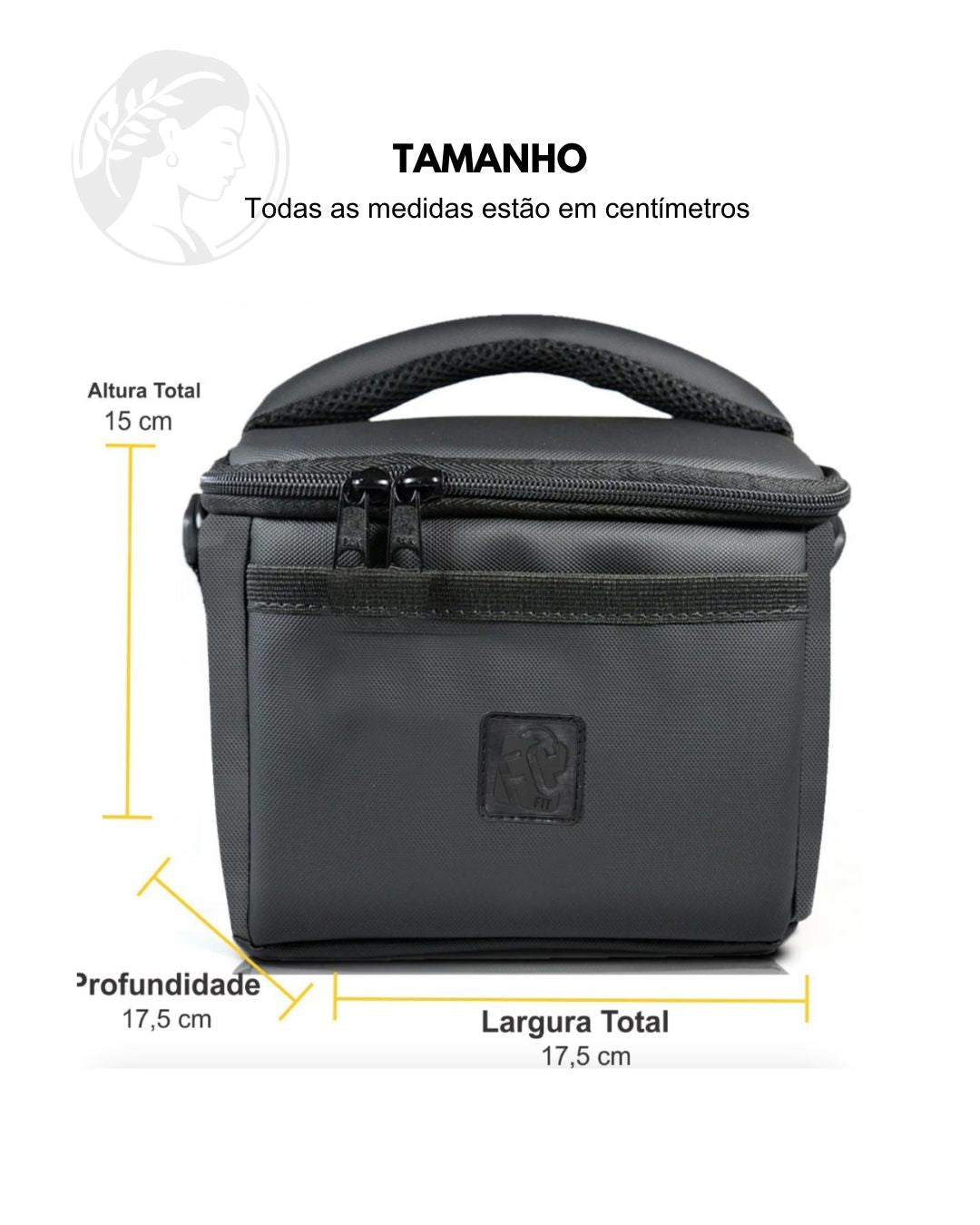 Bolsa Térmica Fitness 100% Impermeável Lancheira Marmiteira